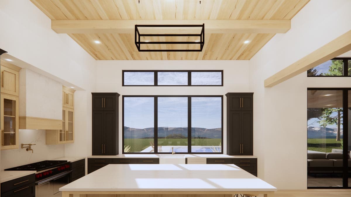 Plan 818045JSS: Contemporary Hill Country Home Plan with Open Concept Layout - Image #18 - Contemporary, Country, Farmhouse, Hill Country, Modern Farmhouse, Rustic, Scandinavian, Transitional