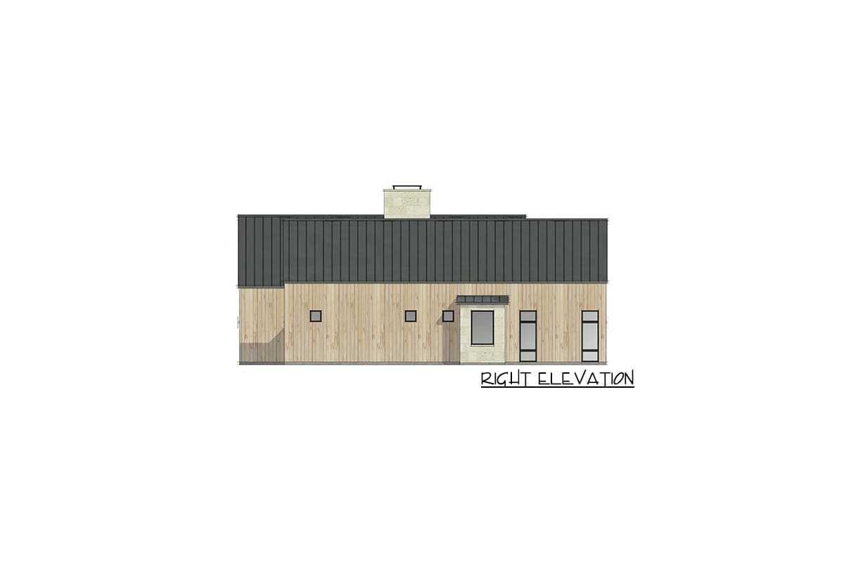 Plan 818045JSS: Contemporary Hill Country Home Plan with Open Concept Layout - Image #23 - Contemporary, Country, Farmhouse, Hill Country, Modern Farmhouse, Rustic, Scandinavian, Transitional