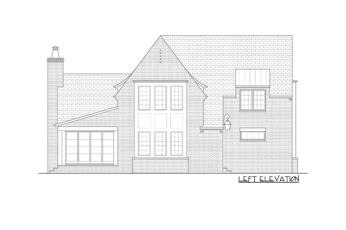 Plan 93162EL: 3-Bed Transitional Cottage House Plan - 2313 Sq Ft - Image #4 - Contemporary, Cottage, European, French Country, New American, Transitional