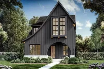 Exclusive Contemporary Tudor with 3rd Floor Game Room
