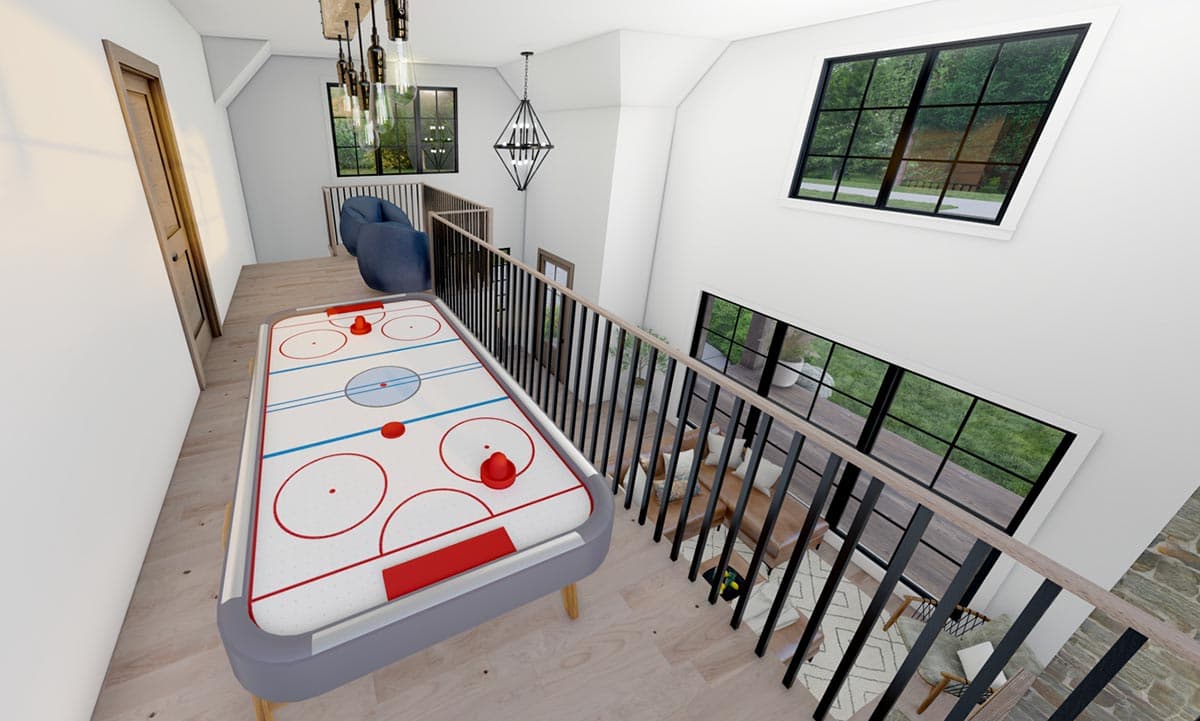 Plan 865020SHW: 1500 Square Foot 2-Bed Cottage with Vaulted Front Porch and Great Room - Image #16 - Cottage, Country, Craftsman, New American, Traditional