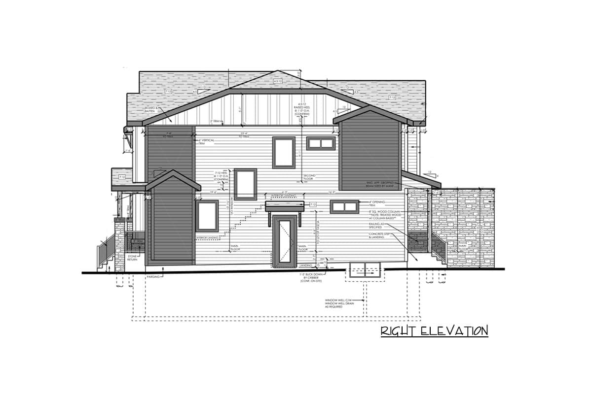 Plan 81818AB: New American Duplex House Plan with 1700 Square Foot Units - Image #5 - Craftsman, New American, Northwest, Transitional