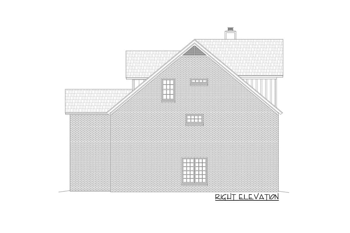 Plan 680101VR: 3-Bed Country Home Plan with an Elevator on a Walkout Basement - Image #9 - Cottage, Country, Craftsman, Farmhouse