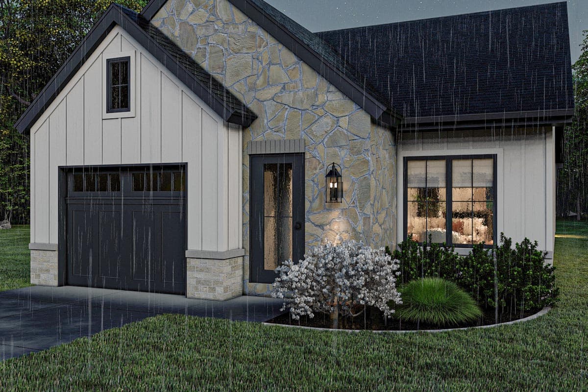Plan 623214DJ: 2 Bedroom Modern Cottage Under 1250 Square Feet - Image #13 - Cottage, Country, Craftsman, New American, Ranch