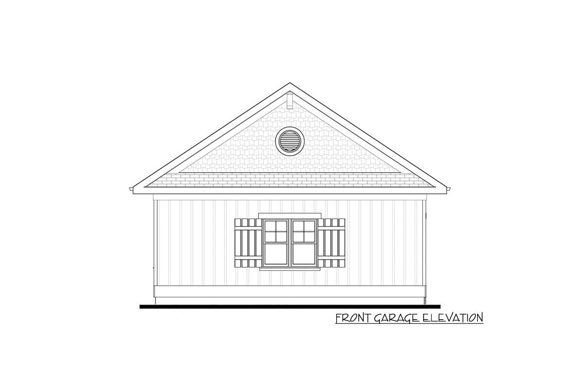 Plan 871030JEN: Craftsman Lake House Plan with Detached 2-Car Garage and Great Outdoor Living Spaces - Image #21 - Country, Craftsman, Mountain, Ranch