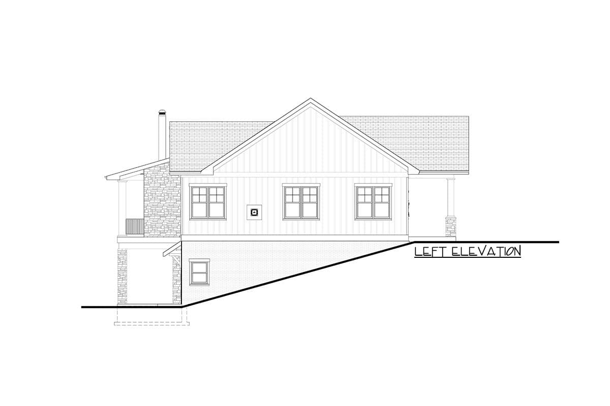 Plan 871030JEN: Craftsman Lake House Plan with Detached 2-Car Garage and Great Outdoor Living Spaces - Image #18 - Country, Craftsman, Mountain, Ranch