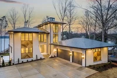 Exclusive Contemporary House Plan with Optional Walkout Basement and Sky Office