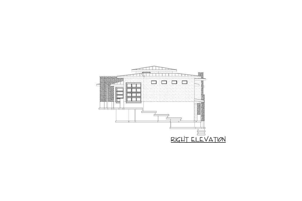 Plan 61427UT: Contemporary Southwest Home Plan for Sloped Lot - Image #40 - Contemporary, Modern, Mountain, Ranch, Southwest