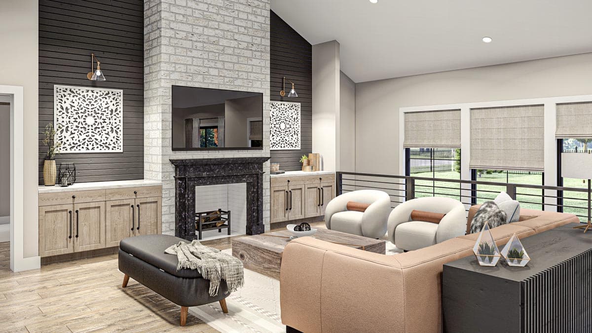 Plan 623215DJ: Expandable Modern Ranch House Plan with 3 Beds Under 2300 Square Feet - Image #9 - Country, Modern Farmhouse, New American, Ranch, Transitional