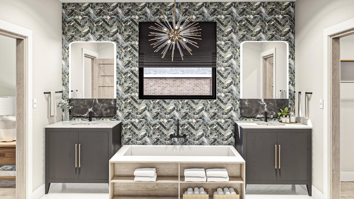 Plan 623215DJ: Expandable Modern Ranch House Plan with 3 Beds Under 2300 Square Feet - Image #13 - Country, Modern Farmhouse, New American, Ranch, Transitional