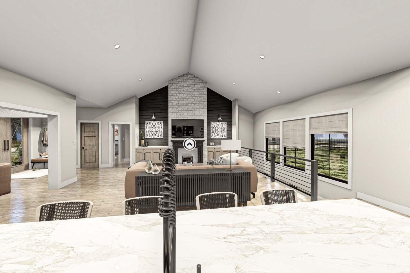 Plan 623215DJ: Expandable Modern Ranch House Plan with 3 Beds Under 2300 Square Feet - Virtual Tour Cover Image - Country, Modern Farmhouse, New American, Ranch, Transitional