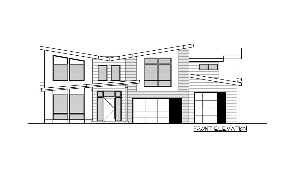Plan 666195RAF: Modern Northwest Home Plan with Studio and Sauna - Image #5 - Contemporary, Modern, New American, Northwest, Prairie