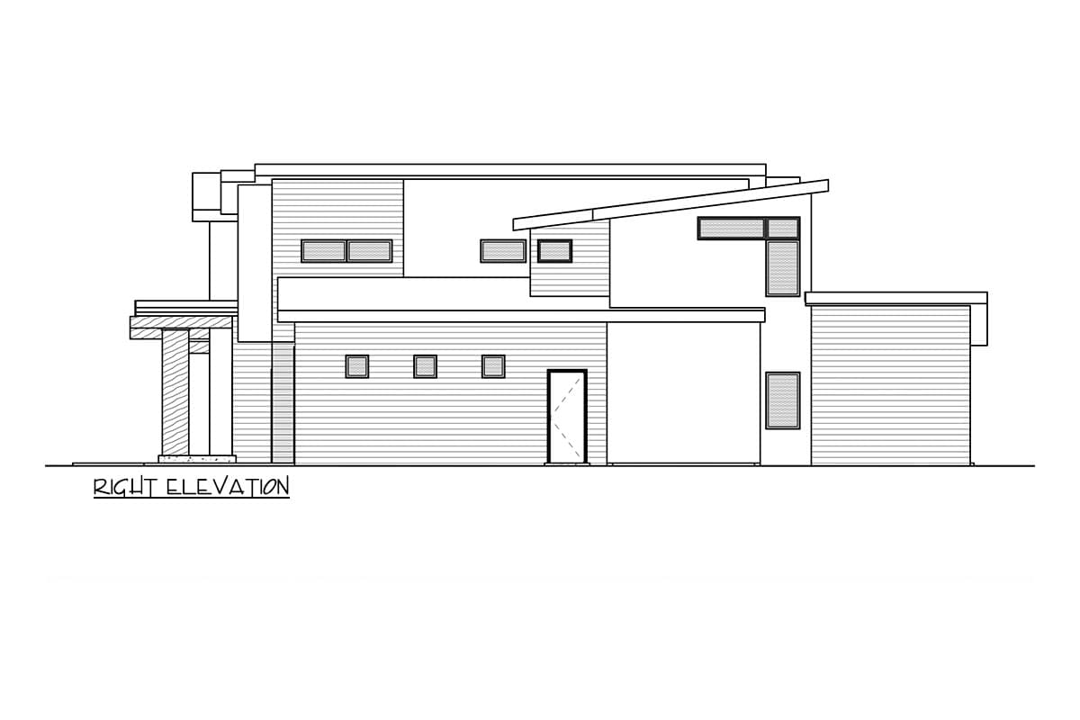Plan 666195RAF: Modern Northwest Home Plan with Studio and Sauna - Image #8 - Contemporary, Modern, New American, Northwest, Prairie