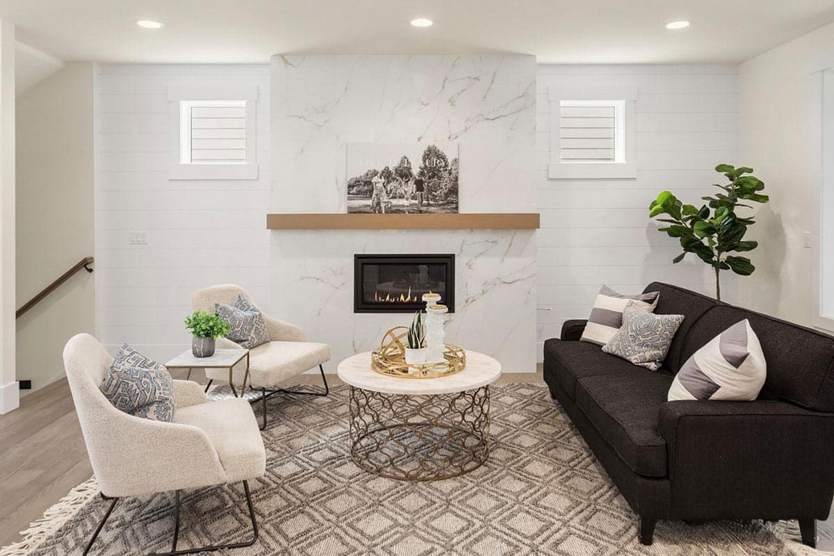 Plan 23069JD: Modern 4-Bed House Plan Under 3200 Square Feet with Drive-Under 2-Car Garage - Image #5 - Contemporary, Modern, Northwest