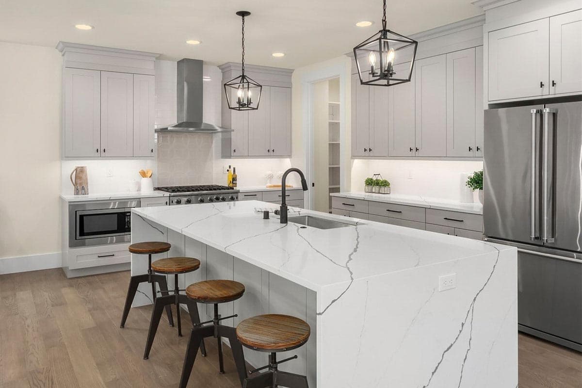 Plan 23069JD: Modern 4-Bed House Plan Under 3200 Square Feet with Drive-Under 2-Car Garage - Image #10 - Contemporary, Modern, Northwest