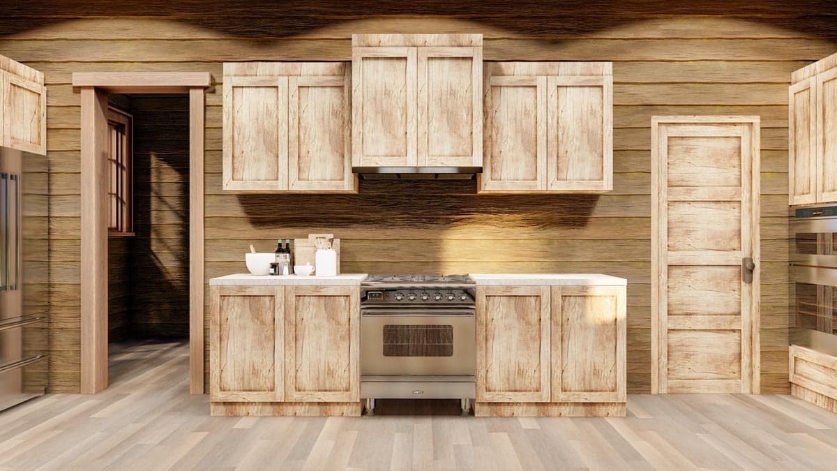 Plan 70844MK: Rustic Country Barn-Like House Plan with 4 Beds and a Screened Porch with Fireplace - Image #13 - Barndominium, Country, Farmhouse, Modern Farmhouse, Mountain, Rustic