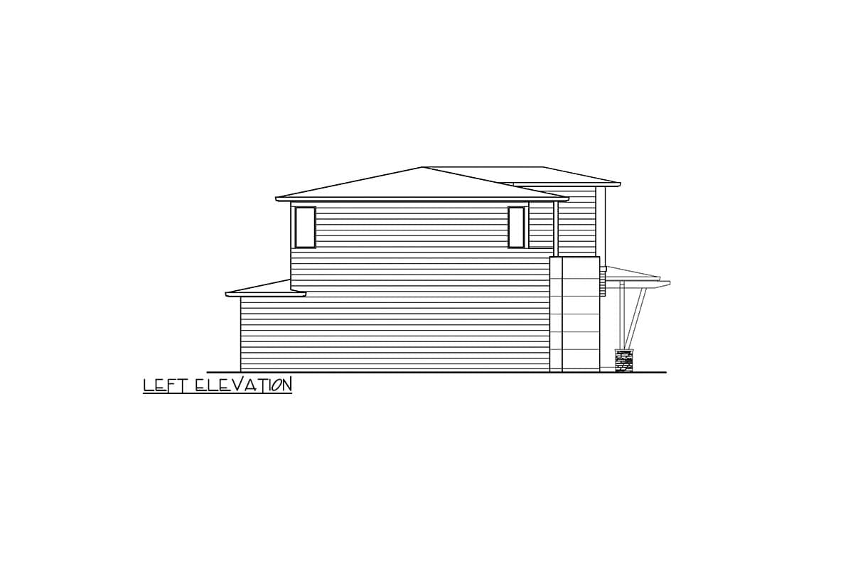 Plan 23101JD: 73-Foot Wide Modern House Plan Under 3800 Square Feet with Natural-Light Filled Second Floor - Image #39 - Contemporary, Mid Century Modern, Modern, Northwest
