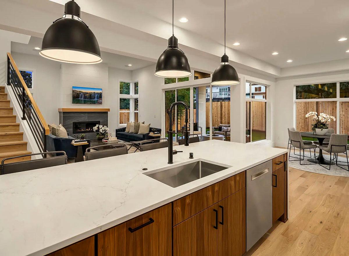 Plan 23168JD: Contemporary 2-Story Home Plan with 3-Car Tandem Garage - 4264 Sq Ft - Image #11 - Contemporary, Mid Century Modern, Modern, Northwest