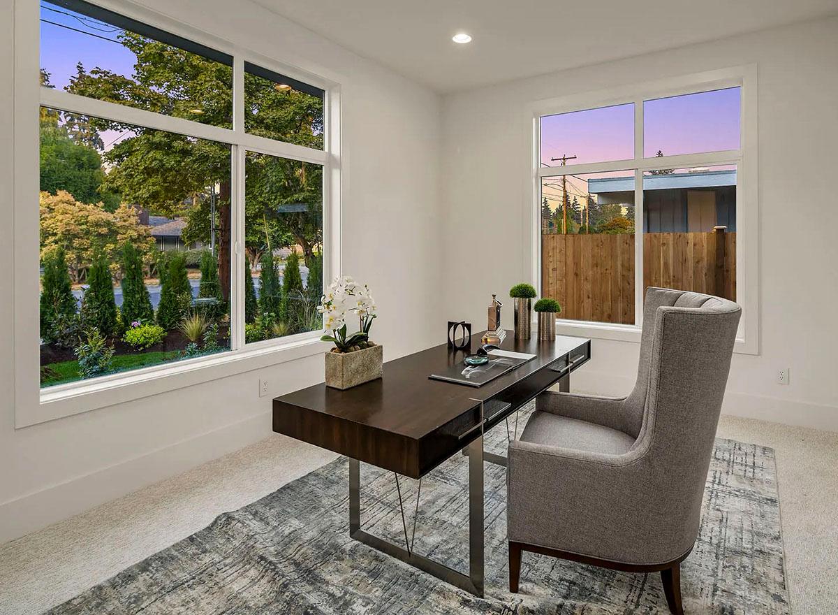 Plan 23168JD: Contemporary 2-Story Home Plan with 3-Car Tandem Garage - 4264 Sq Ft - Image #17 - Contemporary, Mid Century Modern, Modern, Northwest