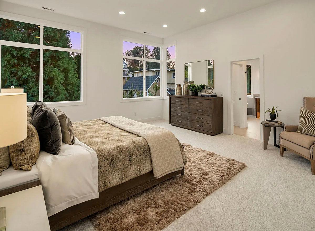 Plan 23168JD: Contemporary 2-Story Home Plan with 3-Car Tandem Garage - 4264 Sq Ft - Image #19 - Contemporary, Mid Century Modern, Modern, Northwest