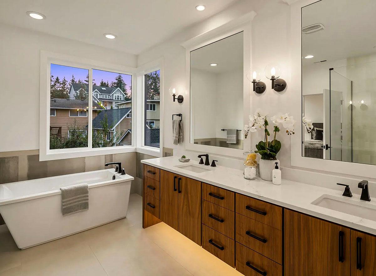 Plan 23168JD: Contemporary 2-Story Home Plan with 3-Car Tandem Garage - 4264 Sq Ft - Image #21 - Contemporary, Mid Century Modern, Modern, Northwest