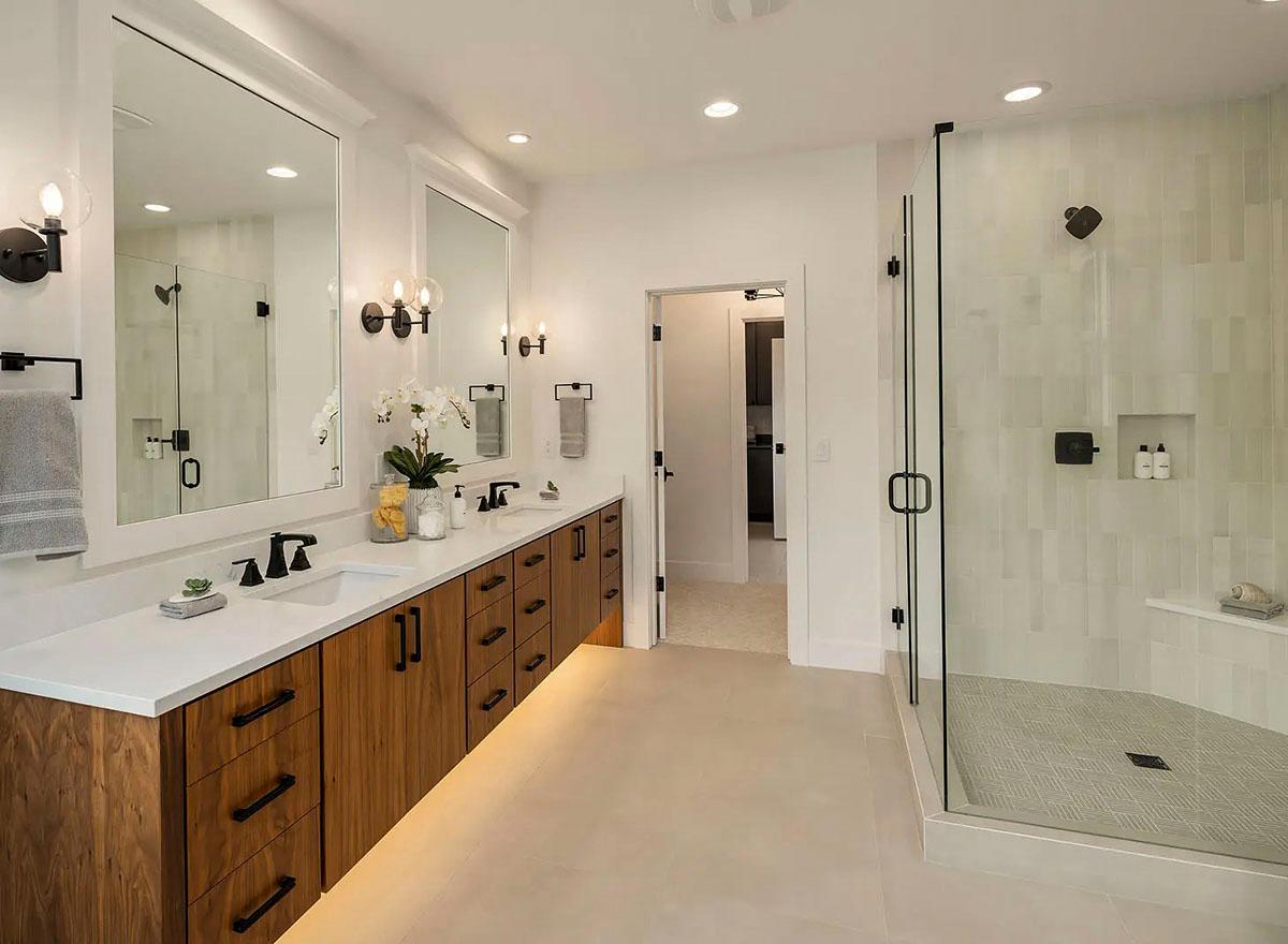 Plan 23168JD: Contemporary 2-Story Home Plan with 3-Car Tandem Garage - 4264 Sq Ft - Image #22 - Contemporary, Mid Century Modern, Modern, Northwest