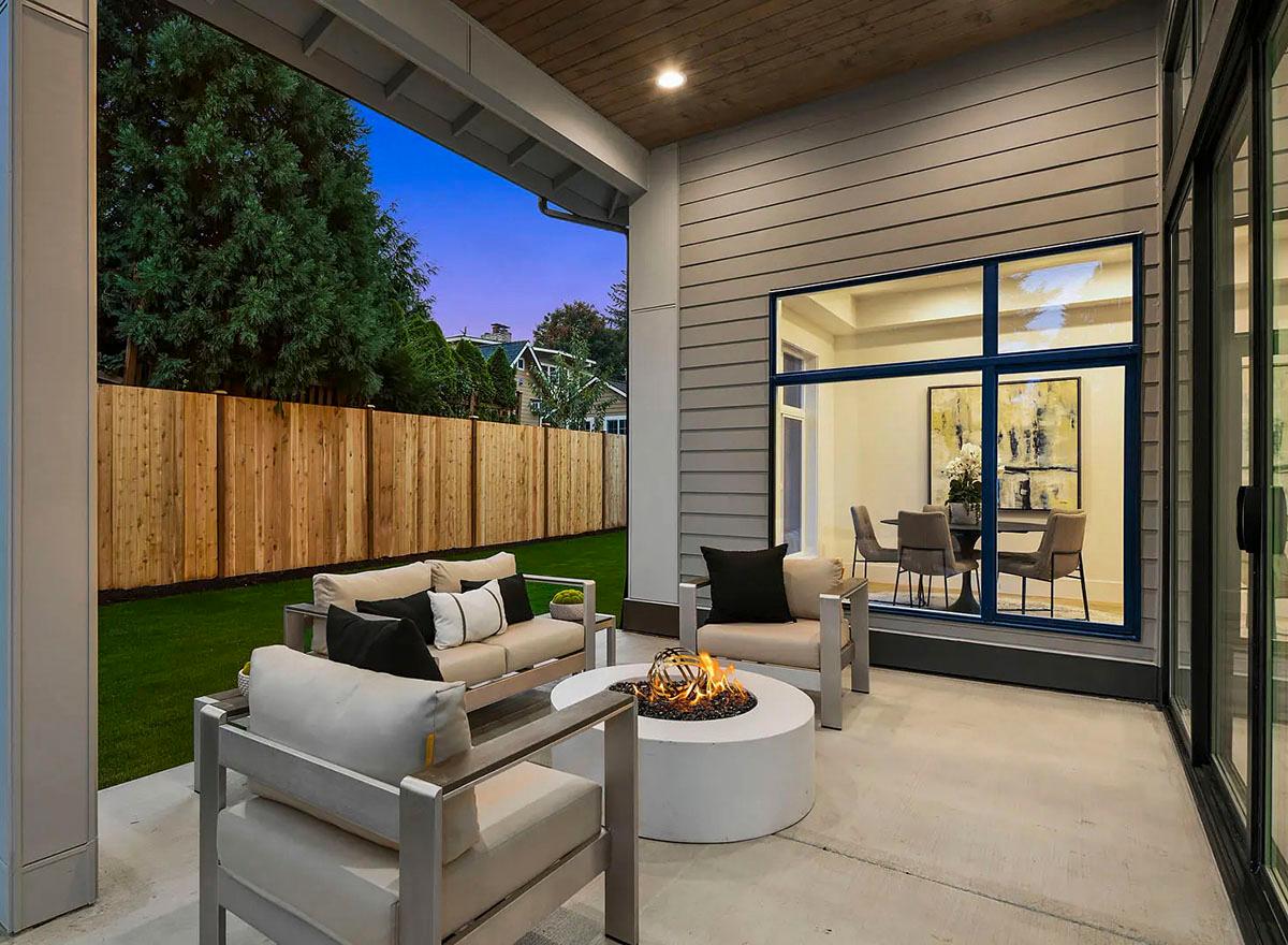 Plan 23168JD: Contemporary 2-Story Home Plan with 3-Car Tandem Garage - 4264 Sq Ft - Image #27 - Contemporary, Mid Century Modern, Modern, Northwest