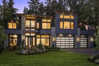 6000 Square Foot Modern House Plan with Main Floor In-Law Suite