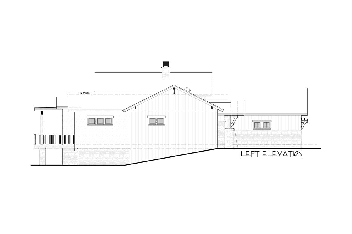 Plan 95197RW: Modern Farmhouse Plan Under 2600 Square Feet with Optionally Finished Lower Level - Image #6 - Country, Farmhouse, Modern Farmhouse, Mountain, New American, Ranch