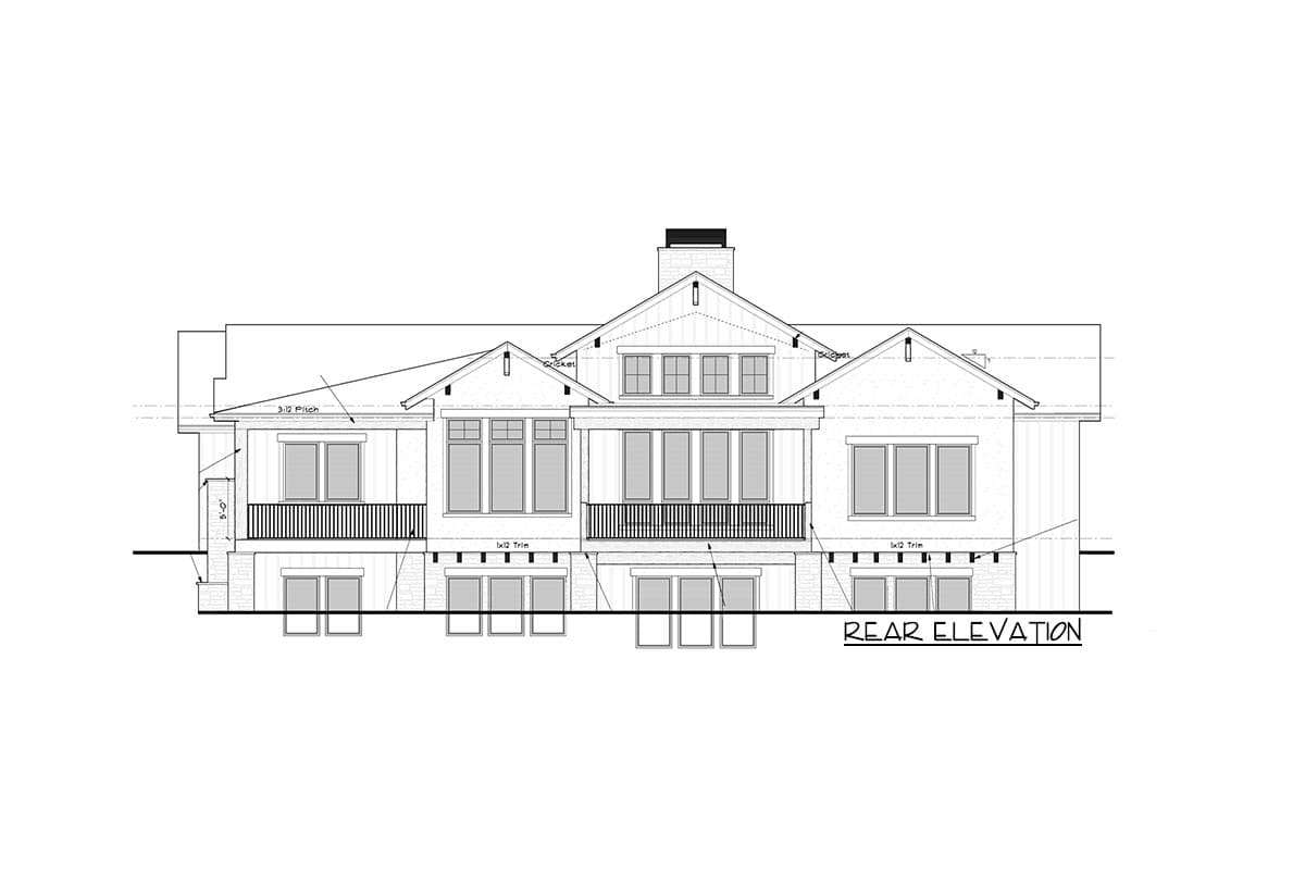 Plan 95197RW: Modern Farmhouse Plan Under 2600 Square Feet with Optionally Finished Lower Level - Image #8 - Country, Farmhouse, Modern Farmhouse, Mountain, New American, Ranch
