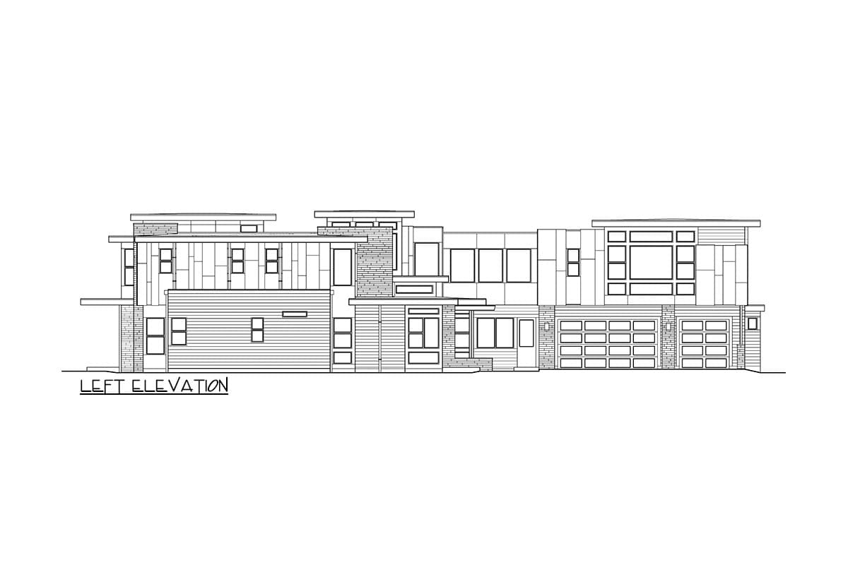 Plan 23337JD: Luxury Modern Home Plan with Over 6,400 Square Feet of Living Space - Image #5