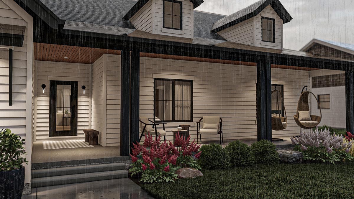 Plan 623217DJ: 2100 Square Foot 3-Bed Country Home Plan with Lower Level Expansion Possibilities - Image #11 - Country, Farmhouse, Traditional