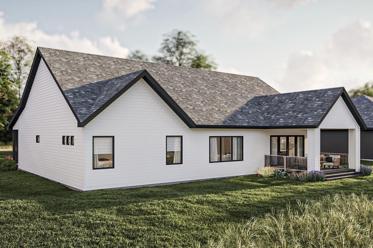 Plan 623217DJ: 2100 Square Foot 3-Bed Country Home Plan with Lower Level Expansion Possibilities - Image #14 - Country, Farmhouse, Traditional
