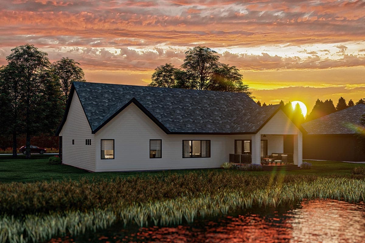 Plan 623217DJ: 2100 Square Foot 3-Bed Country Home Plan with Lower Level Expansion Possibilities - Image #15 - Country, Farmhouse, Traditional