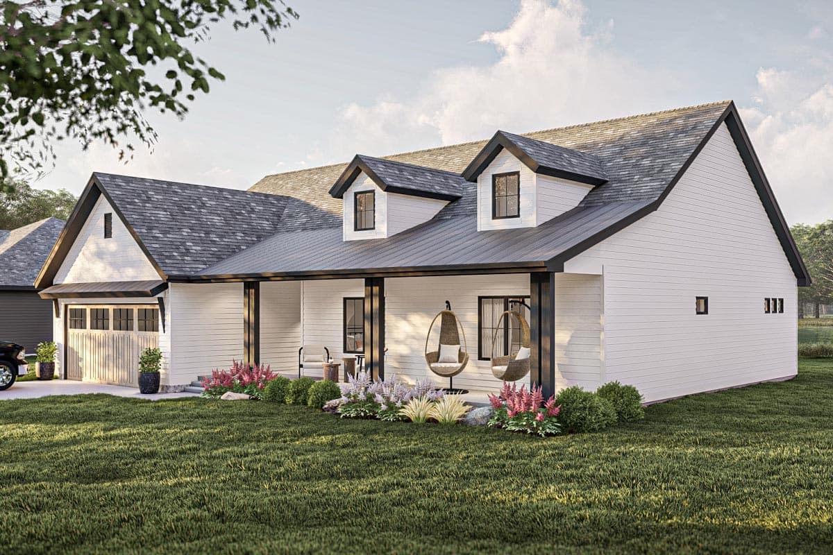Plan 623217DJ: 2100 Square Foot 3-Bed Country Home Plan with Lower Level Expansion Possibilities - Image #16 - Country, Farmhouse, Traditional