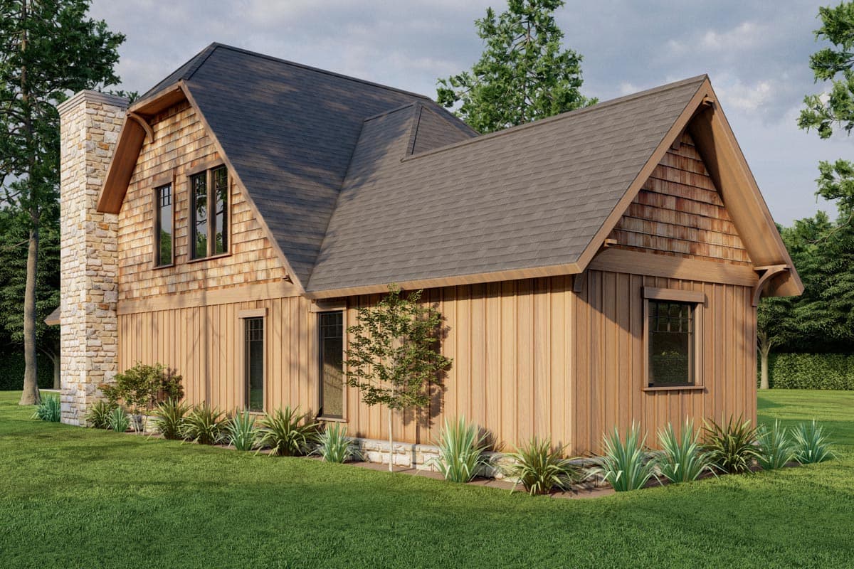 Plan 5914ND: 3 Bed House Plan Under 2000 Square Feet with Rustic Exterior and Bonus Expansion - Image #16 - Cabin, Country, Craftsman, Rustic, Traditional