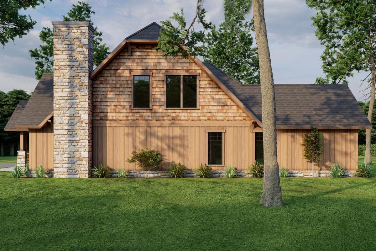 Plan 5914ND: 3 Bed House Plan Under 2000 Square Feet with Rustic Exterior and Bonus Expansion - Image #17 - Cabin, Country, Craftsman, Rustic, Traditional