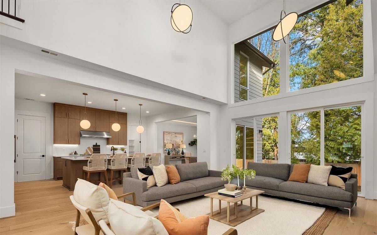 Plan 666197RAF: Over 4,100 Square Foot Modern Northwest Home Plan with Flex Space and Formal Dining Room - Image #11 - Contemporary, Modern, New American, Northwest, Transitional