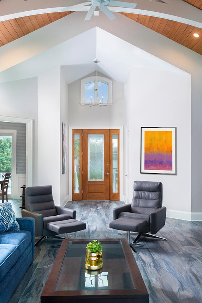 Plan 33258ZR: One-Story House Plan Under 2800 Square Feet with Recessed Shingle-Style Dormer - Image #4 - Ranch, Southern