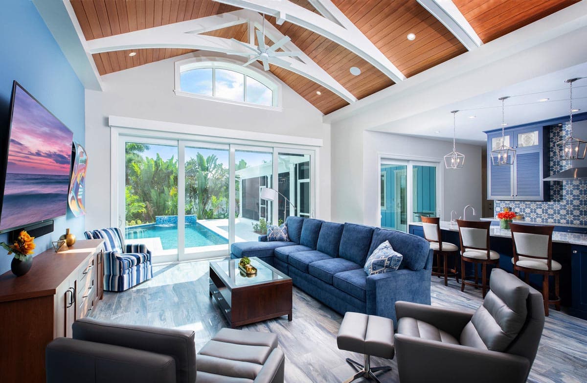 Plan 33258ZR: One-Story House Plan Under 2800 Square Feet with Recessed Shingle-Style Dormer - Image #5 - Ranch, Southern