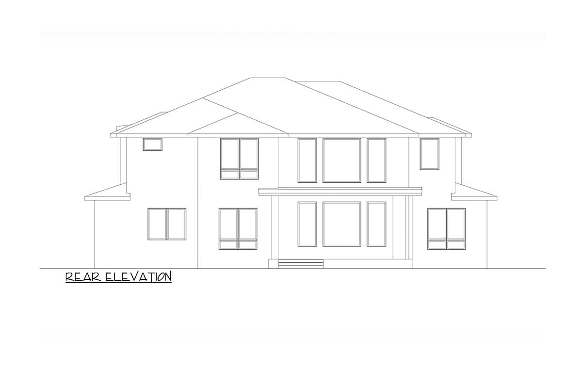 Plan 666202RAF: Modern Northwest House Plan with Over 4,000 Square Feet of Living Space - Image #7 - Contemporary, Mid Century Modern, Modern, Northwest