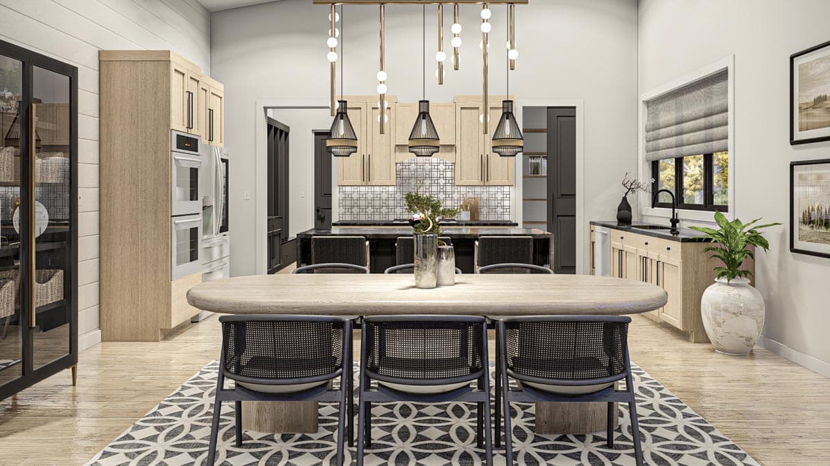 Plan 623220DJ: Luxurious and Comfortable 1900 Square Foot 3-Bed Barndominium-Style House Plan - Image #6 - Barndominium, Country, Modern, Mountain, New American, Rustic