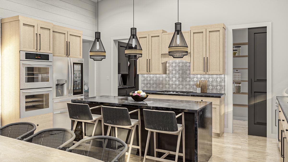 Plan 623220DJ: Luxurious and Comfortable 1900 Square Foot 3-Bed Barndominium-Style House Plan - Image #8 - Barndominium, Country, Modern, Mountain, New American, Rustic