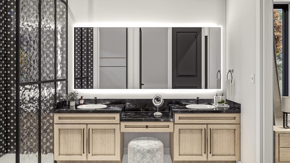 Plan 623220DJ: Luxurious and Comfortable 1900 Square Foot 3-Bed Barndominium-Style House Plan - Image #11 - Barndominium, Country, Modern, Mountain, New American, Rustic