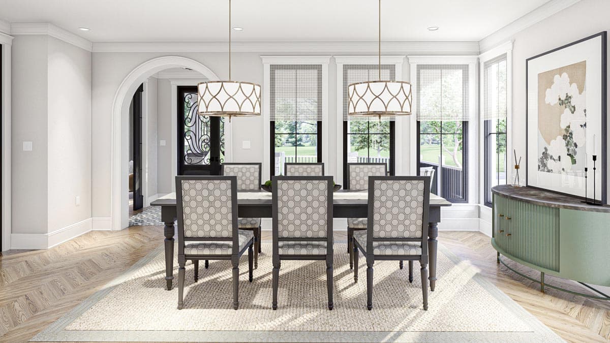 Plan 623221DJ: Contemporary Victorian-Style House Plan Under 2500 Square Feet with 3 Bedrooms - Image #12 - Contemporary, Country, Traditional, Transitional, Victorian