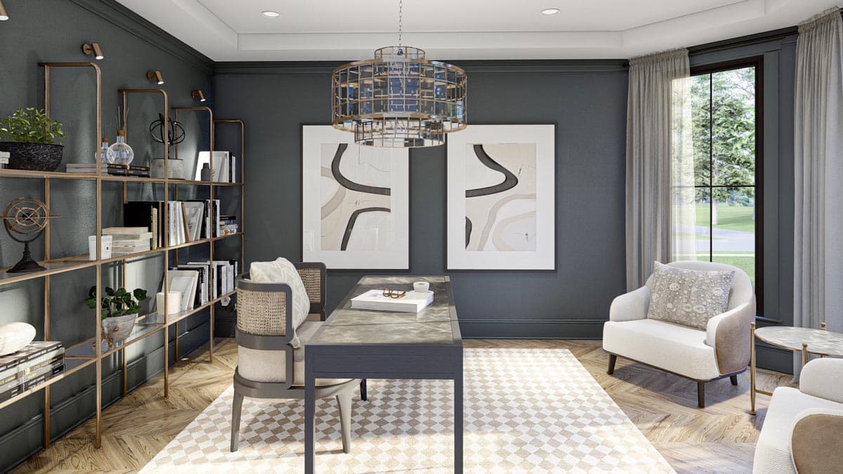 Plan 623221DJ: Contemporary Victorian-Style House Plan Under 2500 Square Feet with 3 Bedrooms - Image #16 - Contemporary, Country, Traditional, Transitional, Victorian