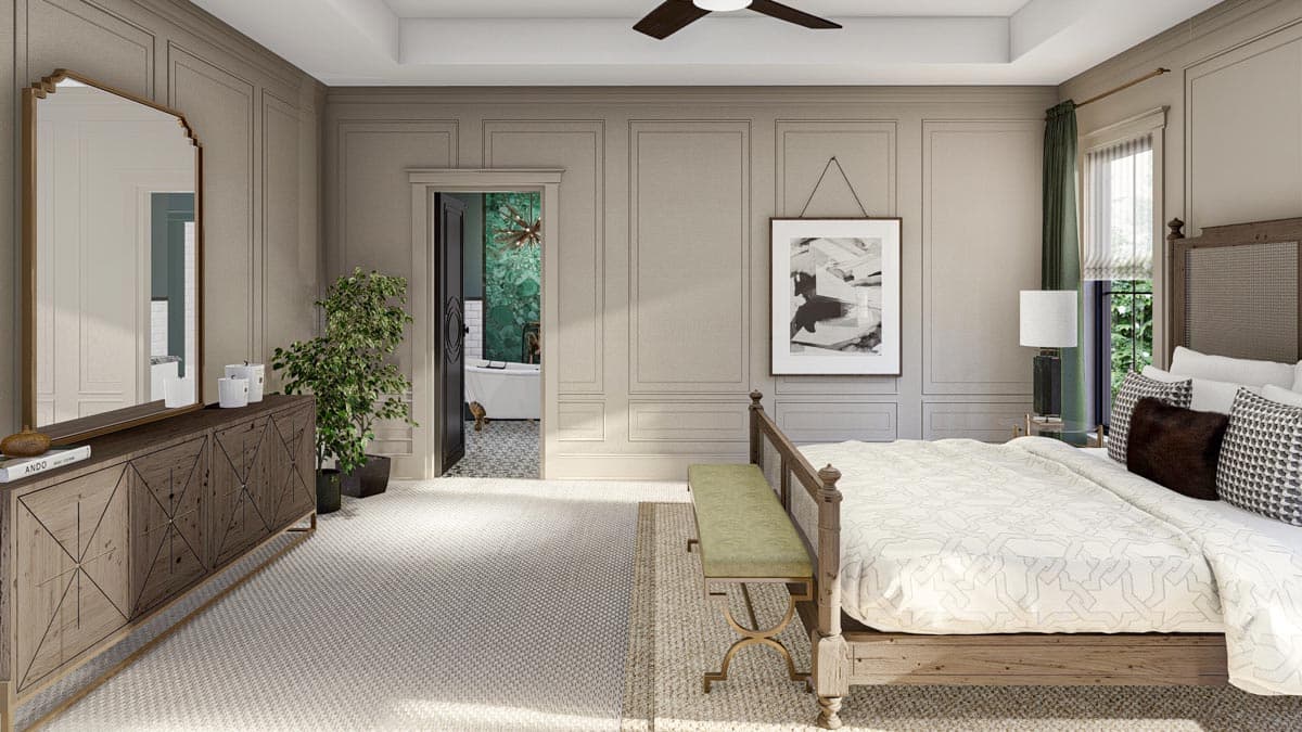 Plan 623221DJ: Contemporary Victorian-Style House Plan Under 2500 Square Feet with 3 Bedrooms - Image #19 - Contemporary, Country, Traditional, Transitional, Victorian