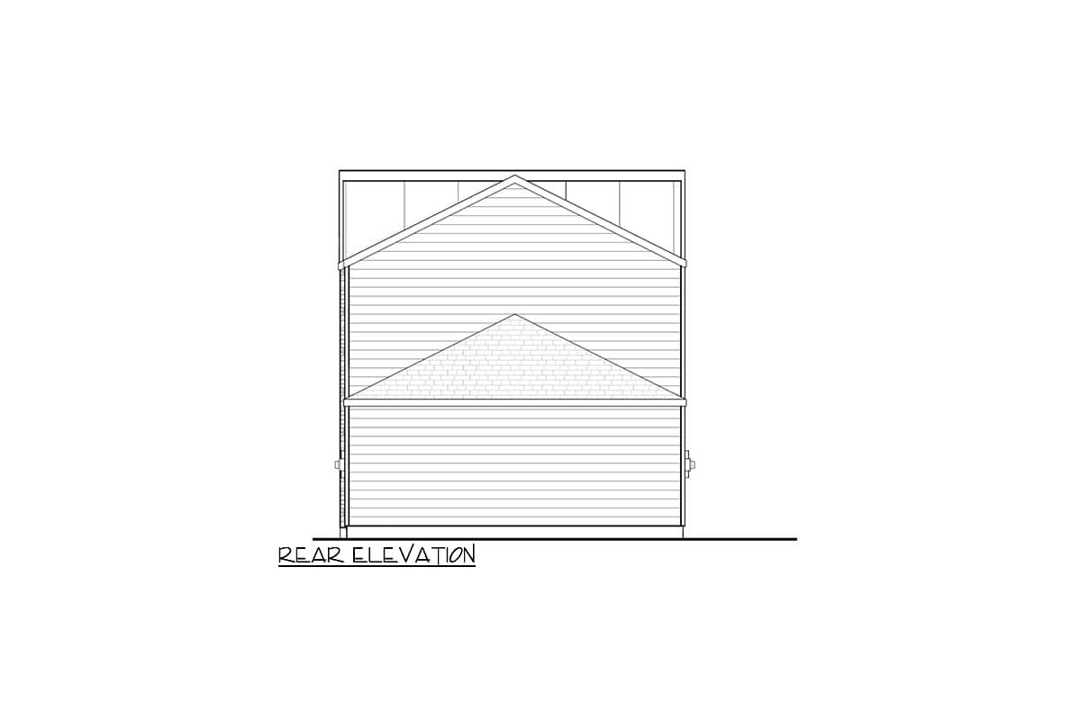 Plan 100301GHR: Modern Duplex for Narrow Infill Lots with Asymmetrical 3-Bed Units  - Image #5 - Contemporary, European, Modern, Transitional