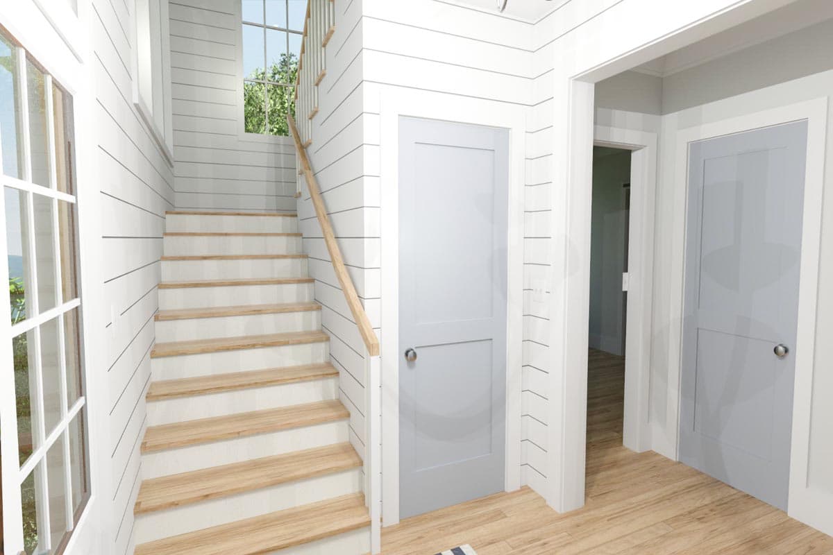 Plan 765048TWN: 4-Bed Coastal Contemporary with Elevator Under 3100 Square Feet - Image #7 - Beach, Coastal, Coastal Contemporary, Contemporary, Low Country, Southern