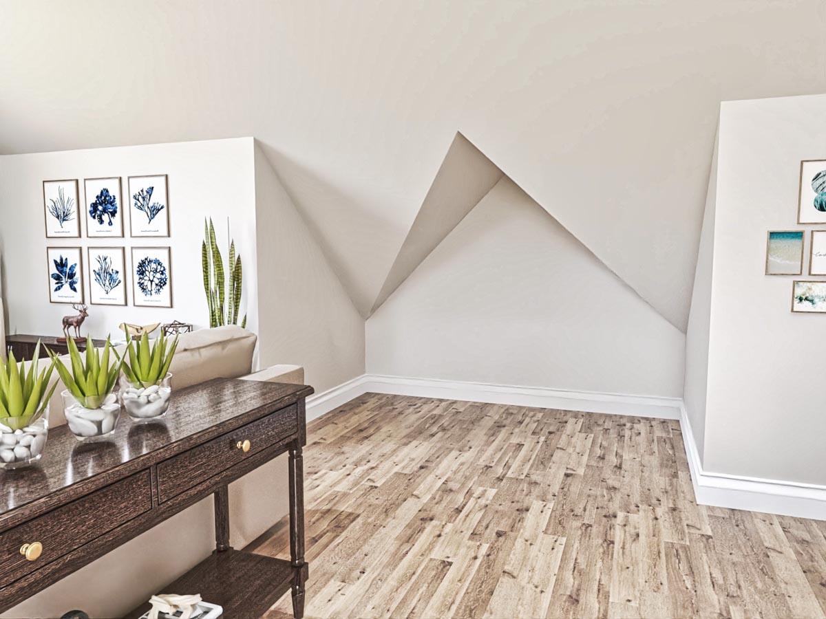 Plan 25803GE: 664 Square Foot 1-Bed Apartment Above 3-Car Garage - Image #12 - Carriage, Country, Craftsman, Mountain, New American, Rustic